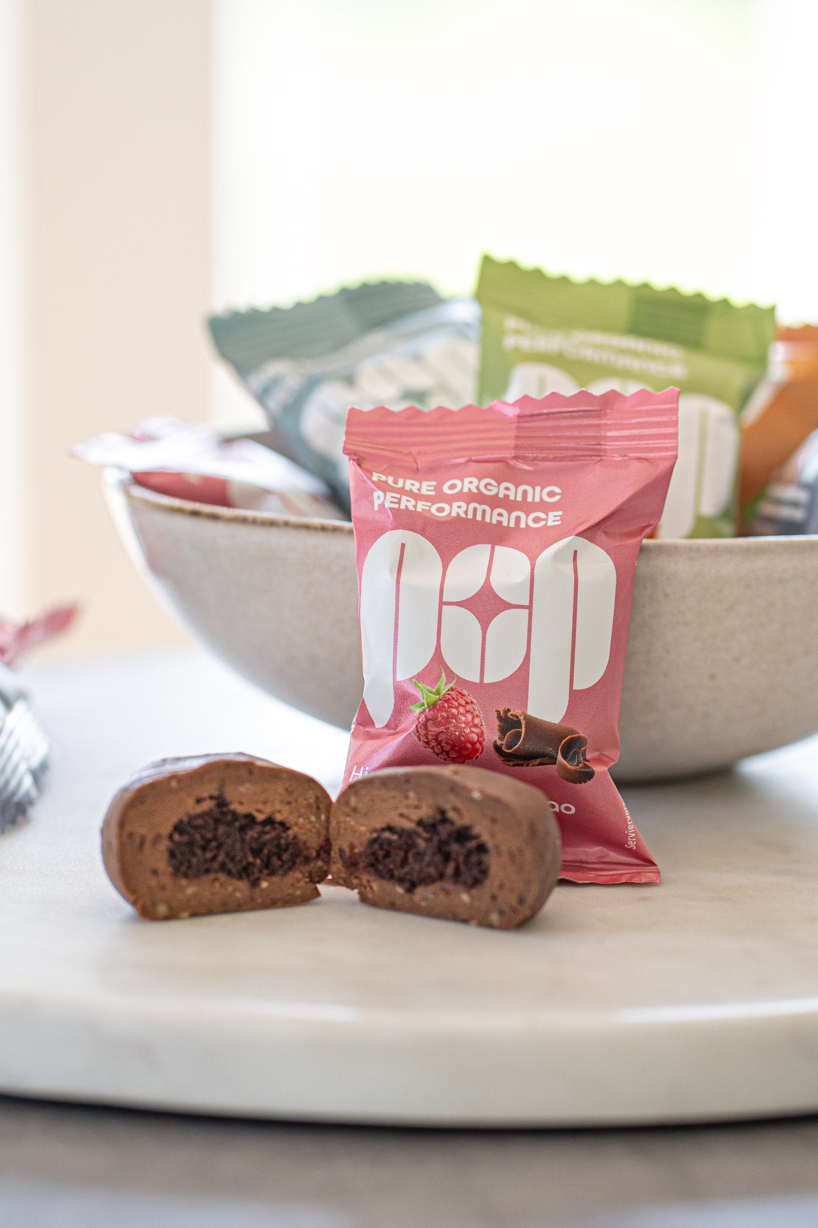 Bio Energy Ball Himbeer + Kakao, 14 Stück