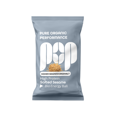Bio Energy Ball Salted Sesame, 14 Stück